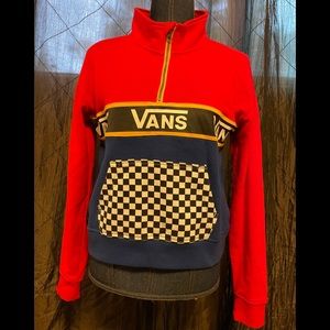 🍁 Vintage women’s checkered sweatshirt